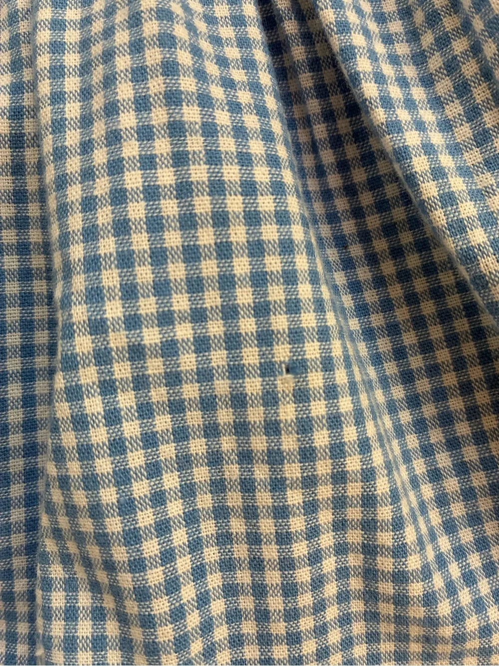 OshKosh B'gosh Blue Gingham Dress 2T~Vintage OshKosh Peter Pan Collar Dress